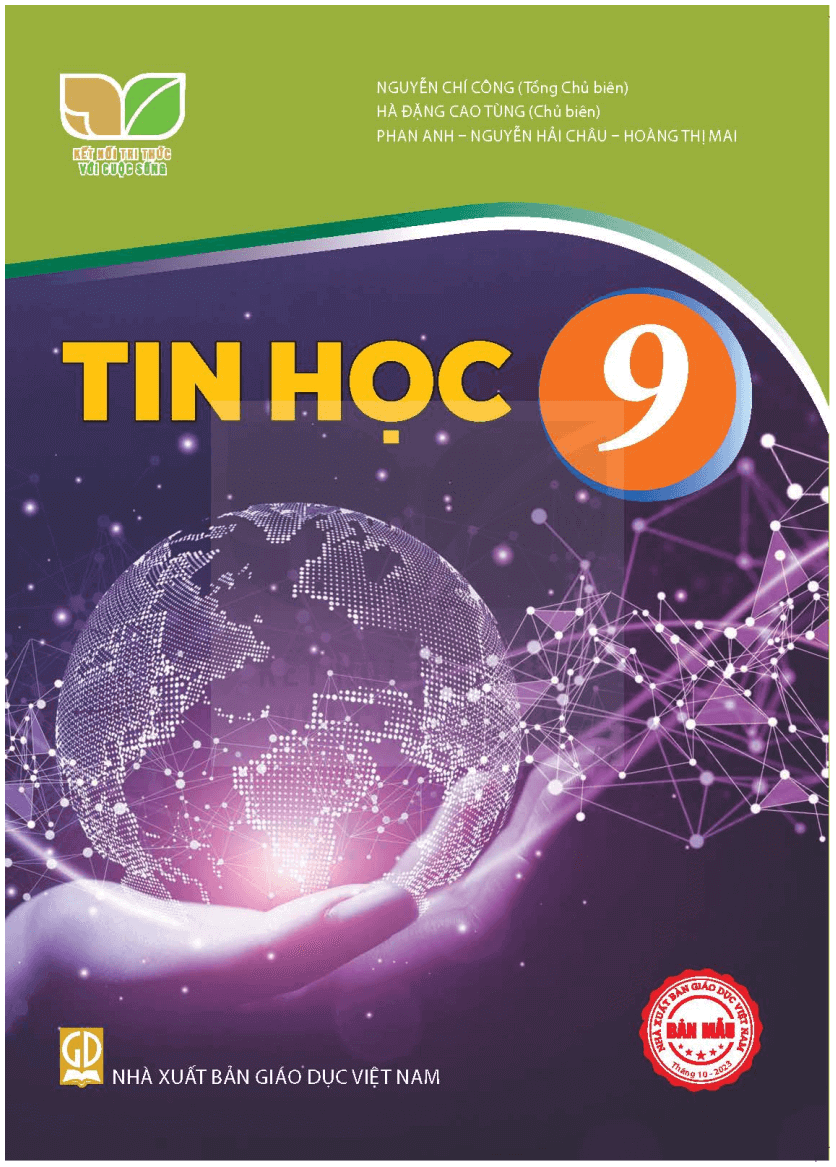 Giáo án Tin học 9 - Bộ sách kết nối tri thức